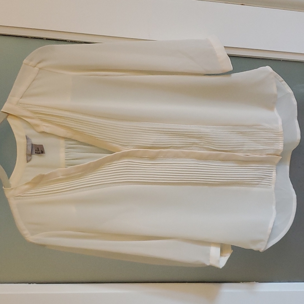 H&M White Blouse Sz 4